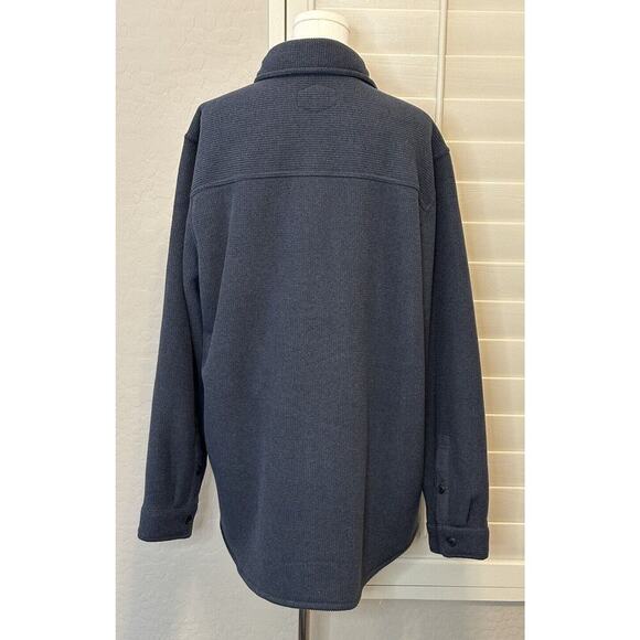 Freedom Foundry Jacket XXL/EED Blue Flannel Sherpa Lined Sweater Shirt Work - Picture 2 of 13